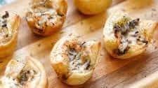 Mushroom-Gruyere Tartlets