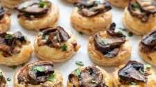 Mushroom Puff Pastry Bites