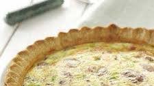 Mushroom Quiche Lorraine