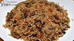 Mushroom Rice Recipe/ Quick Lunch Recipe/ Mushroom ...