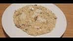 MUSHROOMS RISOTTO WITH GORGONZOLA CREAM