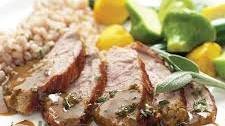 Mustard-Maple Pork Tenderloin