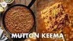 Mutton Keema Recipe | Keema Masala Pav | मटन कीमा | Chef ...