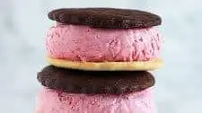 Neapolitan Ice Cream Sandwiches