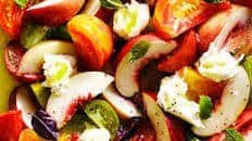 Nectarine Caprese Salad