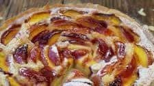 Nectarine Frangipane Tart