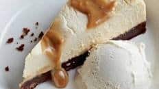 New York-Style Cheesecake with Salted Caramel
