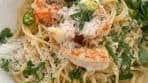 Nicole Purcell | Spaghetti Aglio Olio with Shrimp & Serrano ...