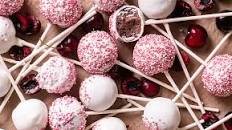 No Bake Cherry Cake Pops