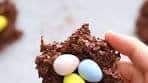 No Bake Chocolate Coconut Nests | These no bake chocolate ...