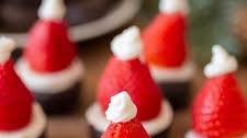 No Bake Santa Hats