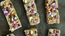 No-Bake Sunflower Butter Granola Bars