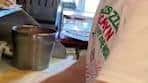 Note to customers, the green “sauce” we put on pizza is NOT ...