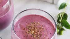 Nutty Flax and Berry Smoothie