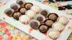 NYE TRUFFLES!! (Champagne, Amaretto, & Coconut Rum)