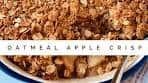 Oatmeal Apple Crisp