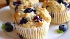 Oatmeal Blueberry Muffins