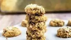 Oatmeal Bran Breakfast Cookies with Coconut and Almonds