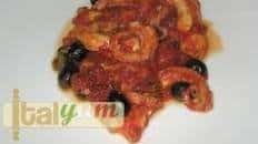 Octopus in tomato sauce (Polpo in salsa di pomodoro)