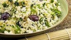 Okinawa diet recipe for cauliflower couscous