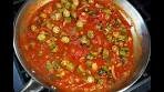 Okra and Tomato Stew #TastyTuesdays | CaribbeanPot.com