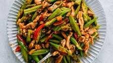 Okra Stir-fry with Chicken