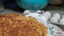 Old Fashioned Egg Custard Pie