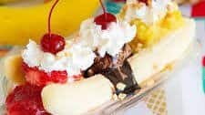 Old-Fashioned Ice Cream Banana Split