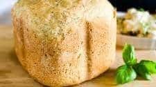 Olive Oil Herb Bread Made in the Bread Machine