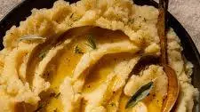 Olive Oil Mashed Potatoes with Roasted Garlic
