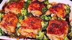 One Pan Honey Garlic Chicken and Veggies - Easy Chicken ...