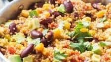 One pan Quinoa façon Mexicaine