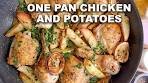 One Pan Roasted Lemon Chicken & Potatoes - Best I've Ever ...