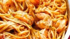 One Pot Shrimp Pasta