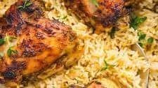 Oven Baked Chicken and Rice