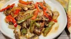 Oven-Baked Pepper Steak