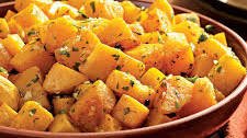 Oven-Roasted Squash with Garlic & Parsley