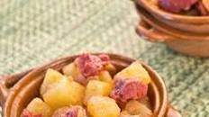 Papas con chorizo