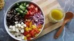 Pasta Salad Recipe with Homemade Italian Dressing | طريقة ...