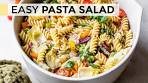 PASTA SALAD | with Italian salad dressing