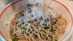 PASTA with SARDINES, GARLIC, CHILLI & LEMON