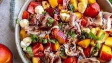 Peach Caprese Salad