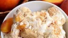 Peach Cobbler Ice Cream