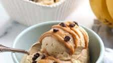 Peanut Butter Banana Ice Cream