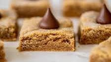 Peanut Butter Blossom Bars