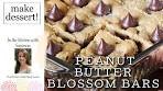 Peanut Butter Blossom Bars