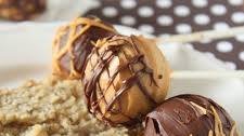Peanut Butter Chocolate Banana Cake Pops