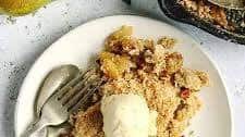 Pear and Ginger Crumble