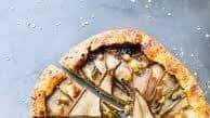 Pear and Walnut Galette