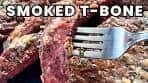 Perfect BBQ smoked T-bone steaks on the Traeger – Easy ...
